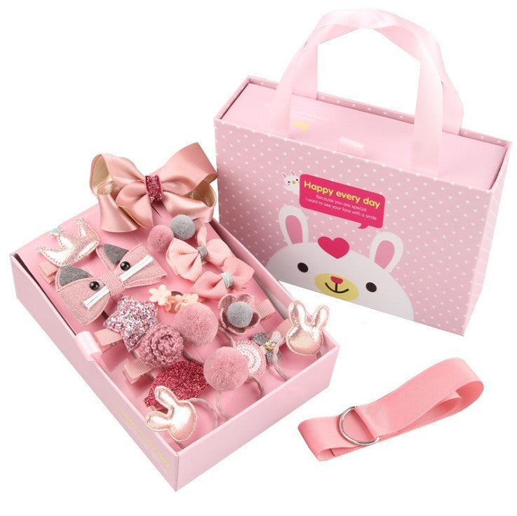Children's clip hair accessories set