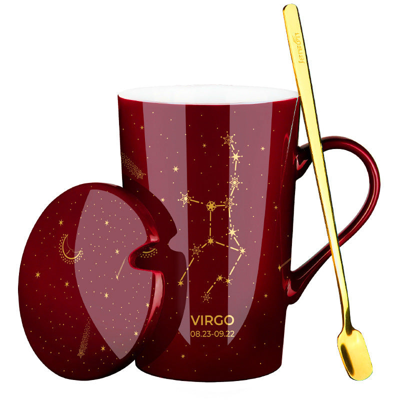 Zodiac sign coffee mug gift box
