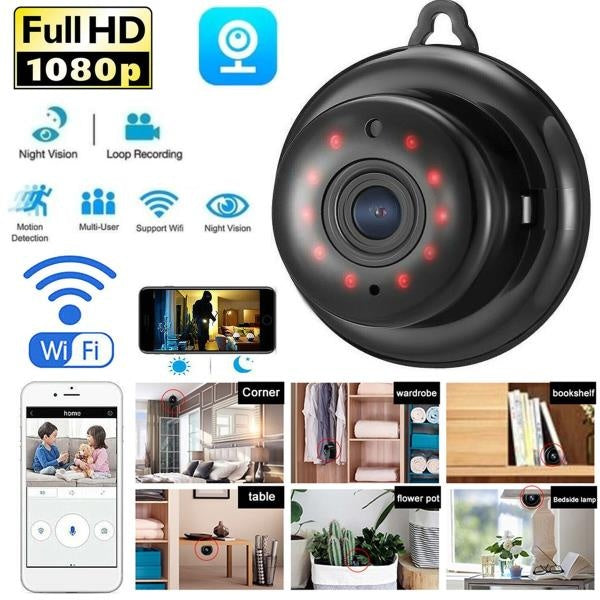 Wireless home security camera