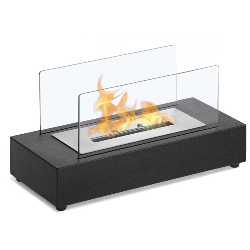 Tabletop fireplace for indoor outdoor