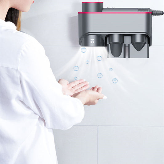 Storage rack for Dyson hair dryer with hand dryer