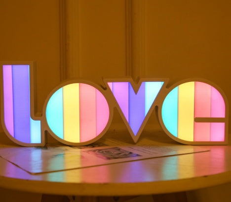 Valentines day gift LED love light