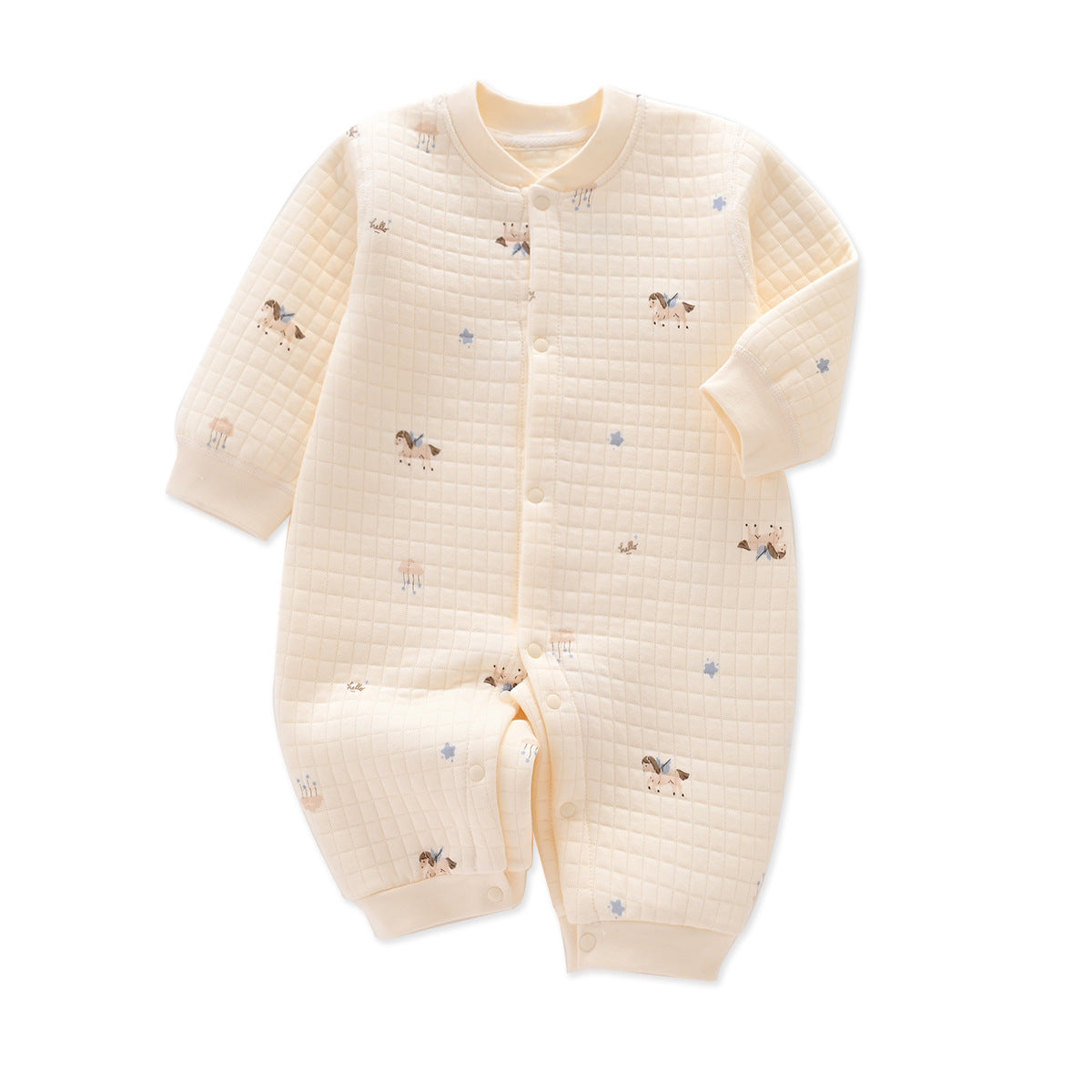 Baby cotton jumpsuit