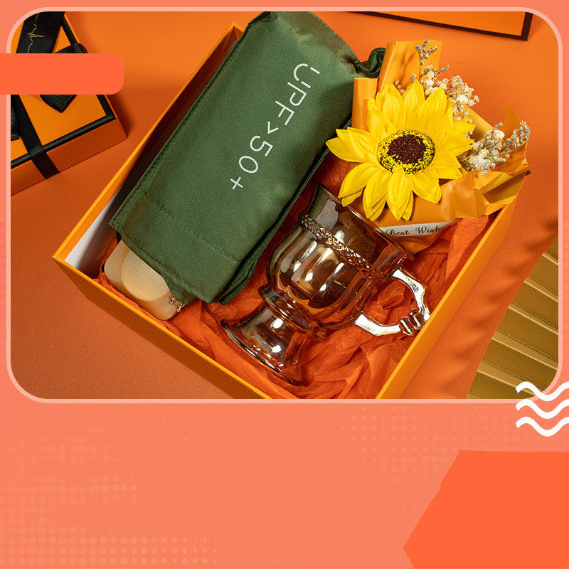 Premium gift set for newly married couple