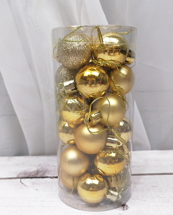 Christmas decoration balls shiny matte