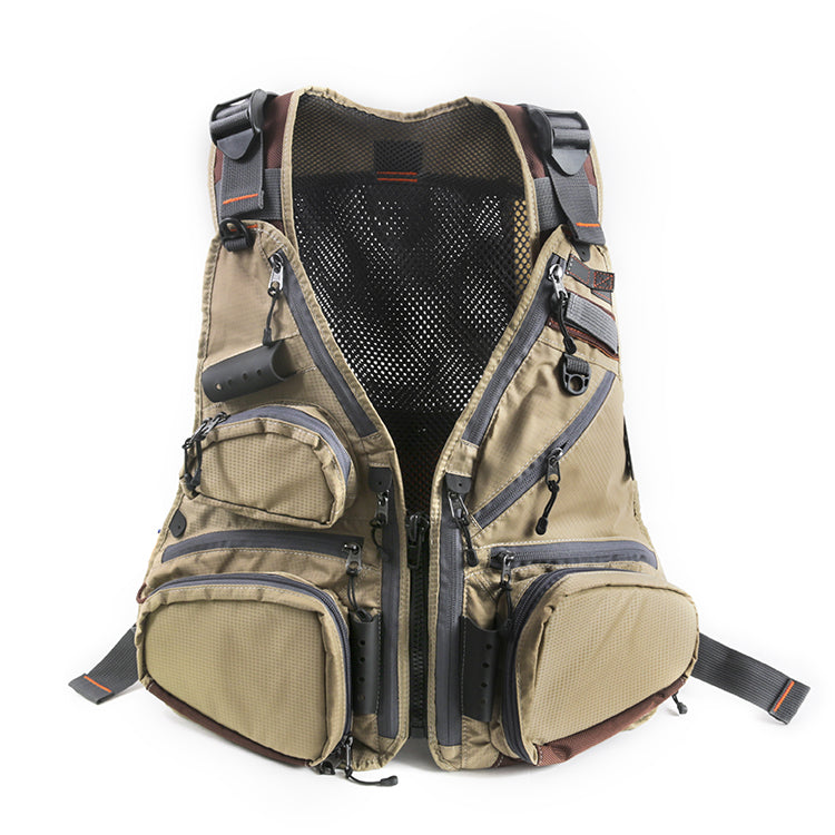 Fishing vest breathable lightweight