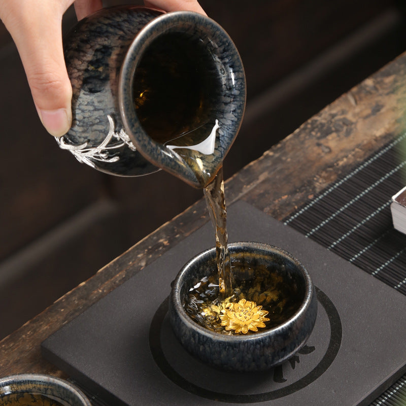 Asian tea set pottery