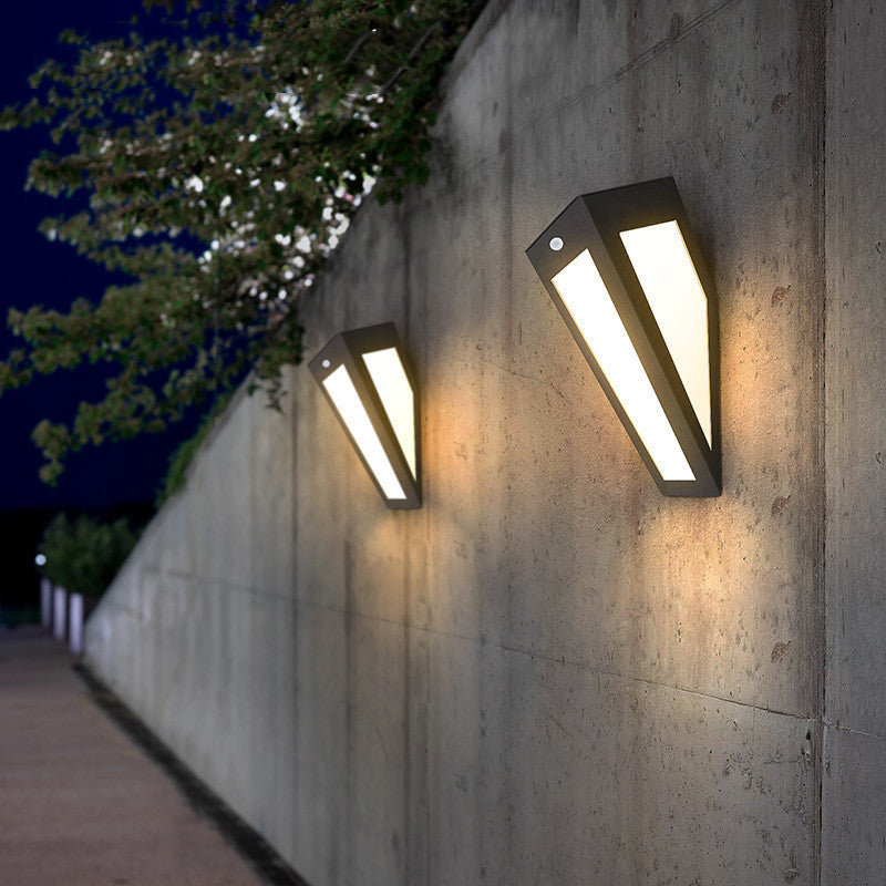 Waterproof wall lights with sensor