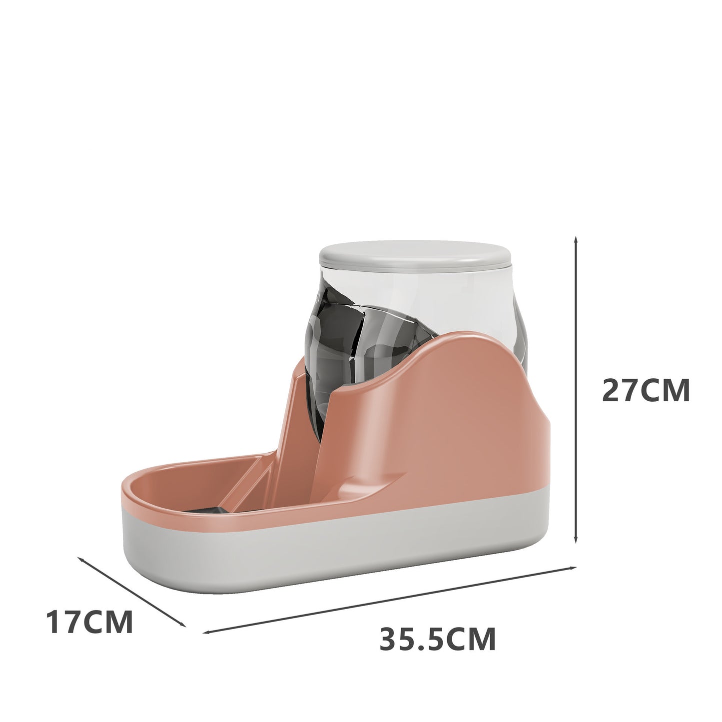 Pet feeding dispenser