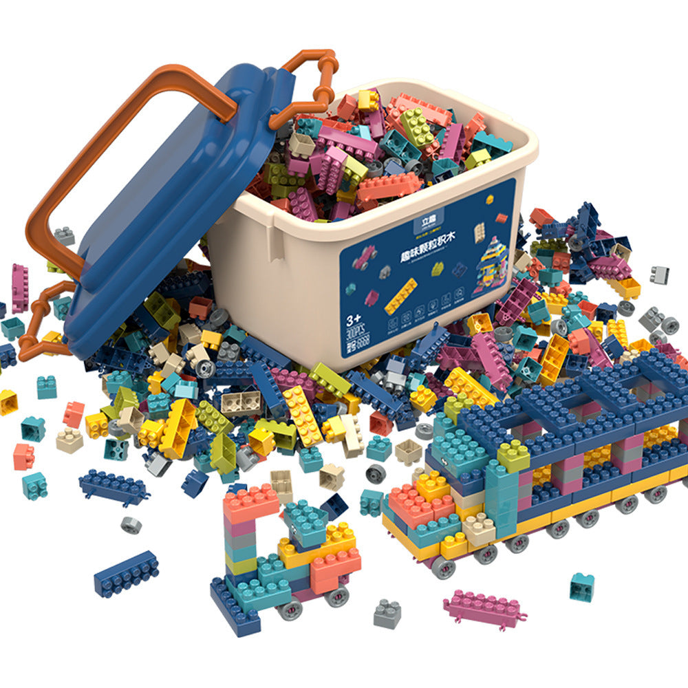 Building blocks table play set