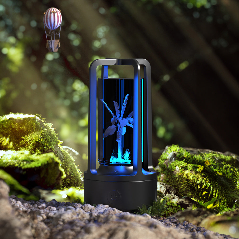 3D lamp with Bluetooth speaker