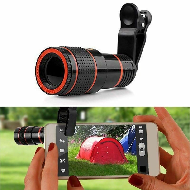 Telescope camera lens for cell phone