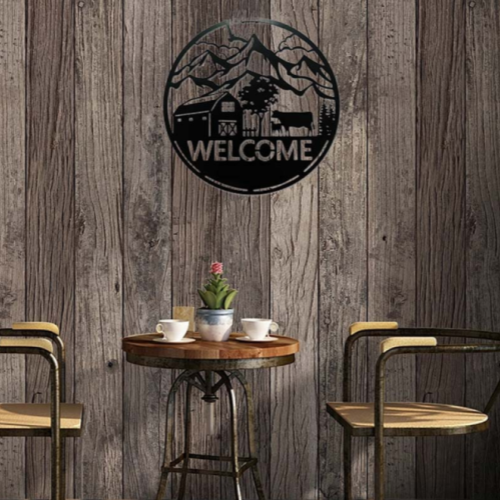 Wall decoration vintage style