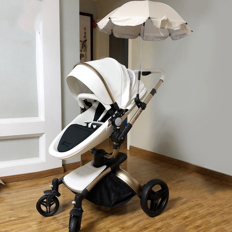 Baby stroller with 360 rotation