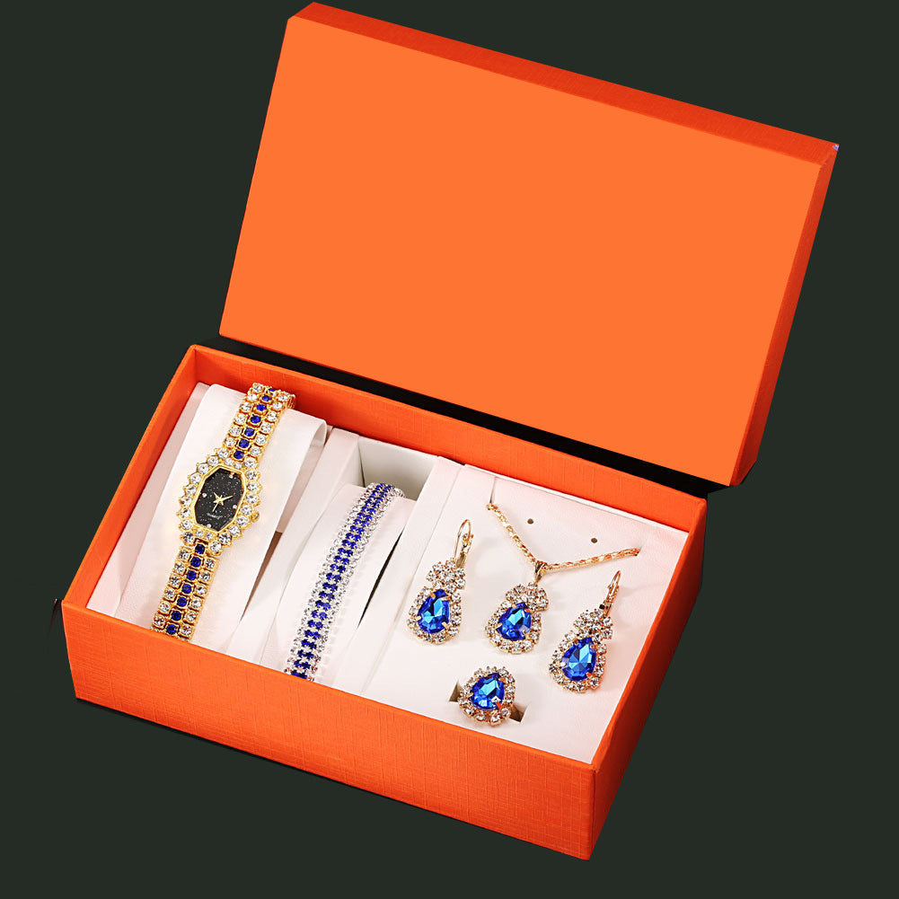 Women’s watch and jewelry gift set