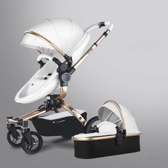 Baby stroller with 360 rotation