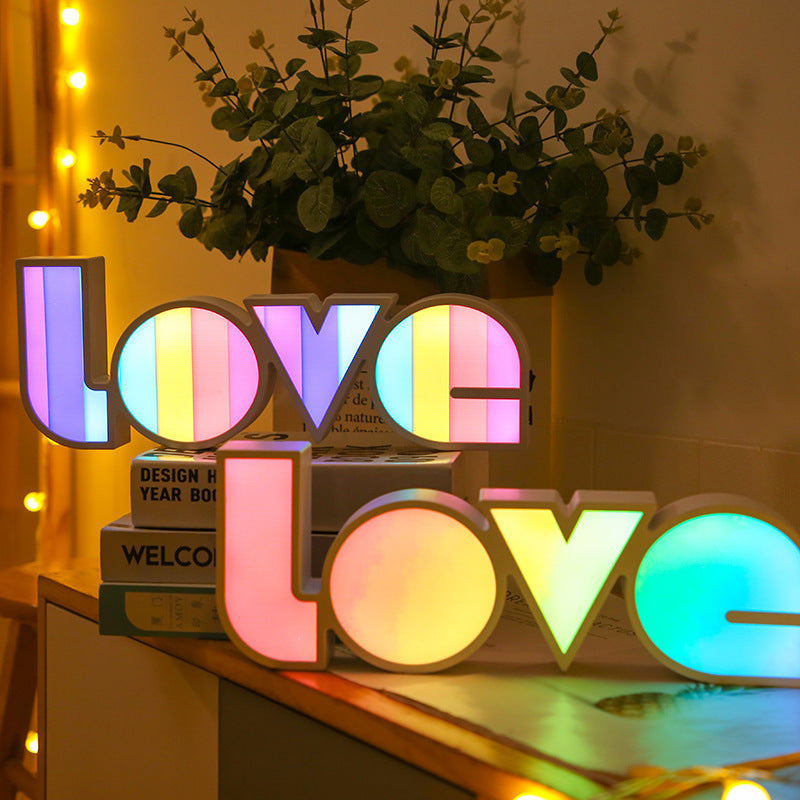 Valentines day gift LED love light