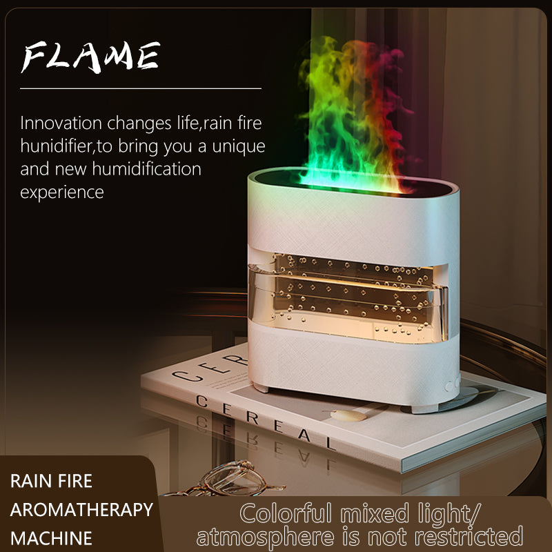 Humidifier with colorful mist
