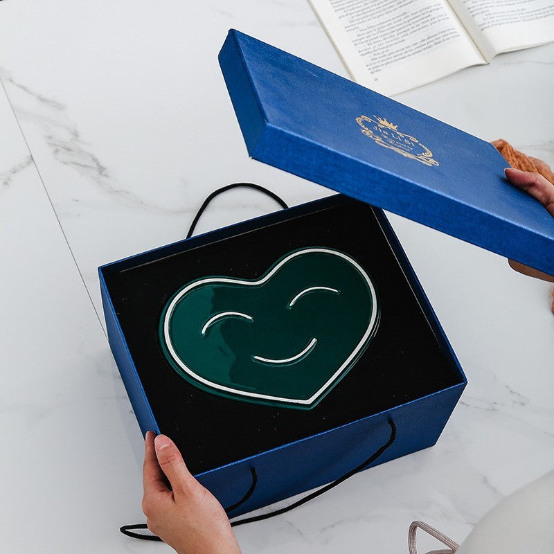 Couple mug set with tray