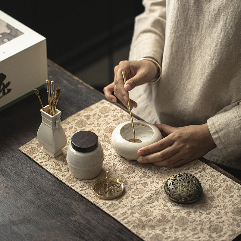 Chinese incense burner gift set