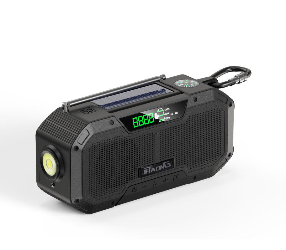 Multifunctional emergency radio