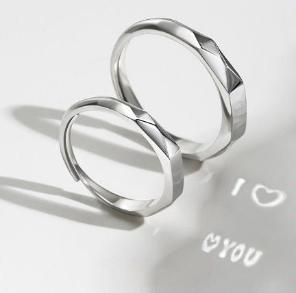 Couple ring set with projection