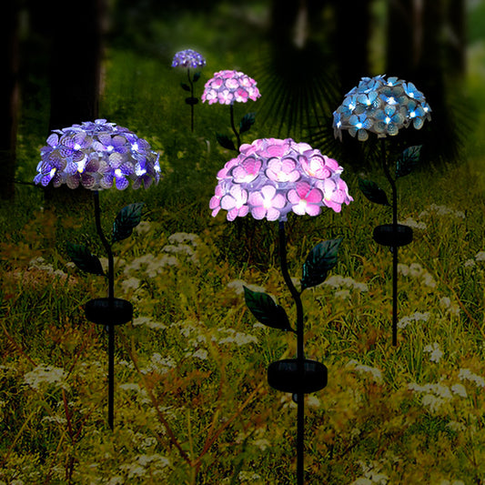 LED solar light waterproof artificial flower