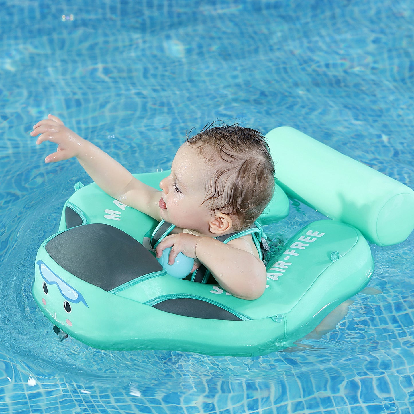 Non-inflatable swim ring for baby